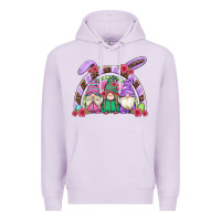 Lilac easter gnomes rainbow Premium Hoodie - Artiststas