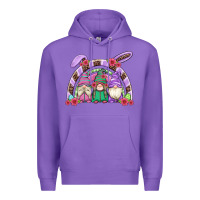 Purple easter gnomes rainbow Premium Hoodie - Artiststas