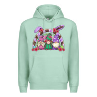 Seafoam easter gnomes rainbow Premium Hoodie - Artiststas