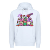 White easter gnomes rainbow Premium Hoodie - Artiststas