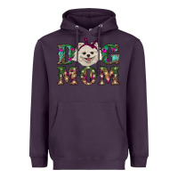 Plum Christmas dog mom Pomeranian Heavyweight Hoodie - RanaPortraitStore