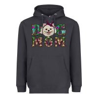 Smoke Christmas dog mom Pomeranian Heavyweight Hoodie - RanaPortraitStore