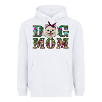 White Christmas dog mom Pomeranian Heavyweight Hoodie - RanaPortraitStore