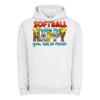 Pigment Lunar Rock Softball Makes Me Happy You, Not So Much Urban Hoodie - LillyAllenDesigns