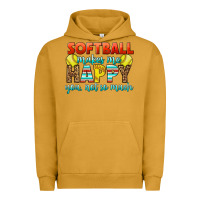 Pigment Peanut Butter Softball Makes Me Happy You, Not So Much Urban Hoodie - LillyAllenDesigns