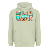 Matcha easter nurse coffee cups Heavyweight Hoodie - Zillion Design Studio