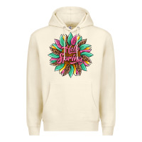 Sandshell hello spring sunflower Premium Hoodie - Artiststas