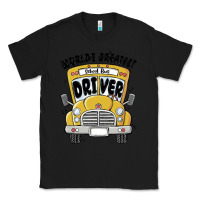 Black worlds greatest school bus driver Classic Tee - MaliasSmallBusiness