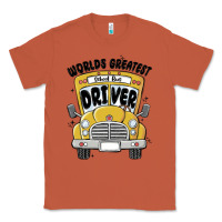Copper worlds greatest school bus driver Classic Tee - MaliasSmallBusiness