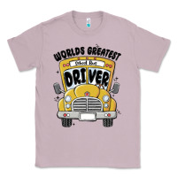 Lilac worlds greatest school bus driver Classic Tee - MaliasSmallBusiness