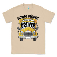 Mushroom worlds greatest school bus driver Classic Tee - MaliasSmallBusiness