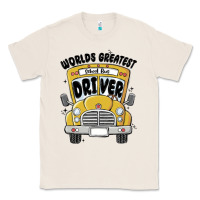 Natural worlds greatest school bus driver Classic Tee - MaliasSmallBusiness