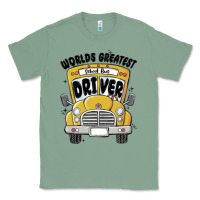Sage worlds greatest school bus driver Classic Tee - MaliasSmallBusiness