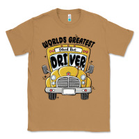 Toasted Coconut worlds greatest school bus driver Classic Tee - MaliasSmallBusiness