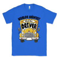True Royal worlds greatest school bus driver Classic Tee - MaliasSmallBusiness