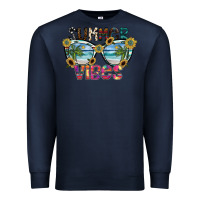 Navy summer vibes Premium Sweatshirt - SublimationCraftShop