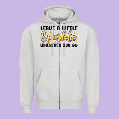Zipper Hoodie leave a little sparkle wherever you go
