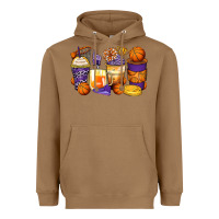 Toasted Coconut basketball coffee cups Heavyweight Hoodie - Zillion Design Studio