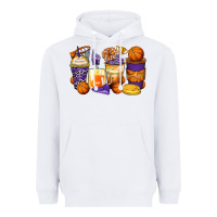 White basketball coffee cups Heavyweight Hoodie - Zillion Design Studio