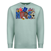 Seafoam American Nurse Premium Sweatshirt - Neo Western