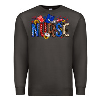 Smoke American Nurse Premium Sweatshirt - Neo Western