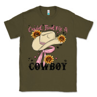 Army Green cupid find me a cowboy Classic Tee - MaliasSmallBusiness