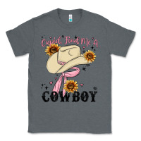 Charcoal Heather cupid find me a cowboy Classic Tee - MaliasSmallBusiness