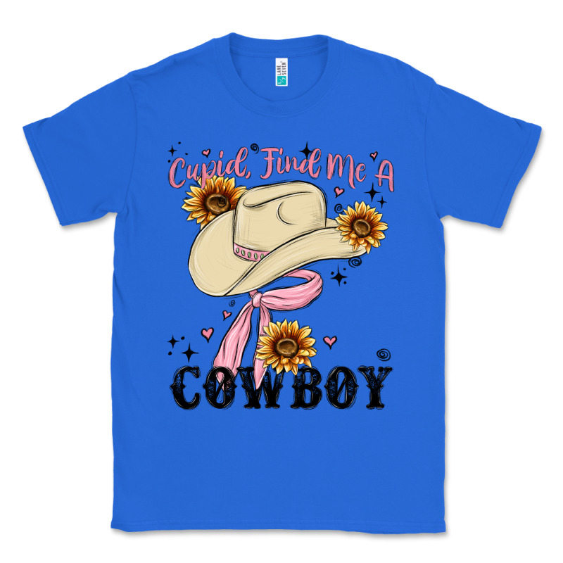 Cupid Find Me A Cowboy Classic Tee by MaliasSmallBusiness | Teevron