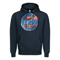 Navy back it up terry put it in reserve Zipper Hoodie - MaliasSmallBusiness