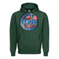 Sports Green back it up terry put it in reserve Zipper Hoodie - MaliasSmallBusiness