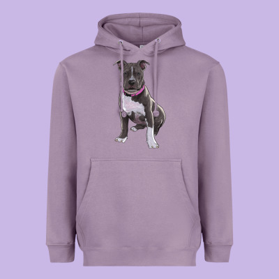 Pitbull Heavyweight Hoodie Designed By Ranaportraitstore