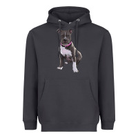 Smoke pitbull Heavyweight Hoodie - RanaPortraitStore