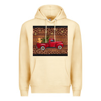 Pina Colada christmas truck Premium Hoodie - AdoDesignShop