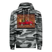 Slate Camo christmas truck Premium Hoodie - AdoDesignShop