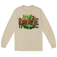 Mushroom for the love of the game football Long Sleeve Tee - BarkalooDesign