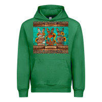 Emerald western easter bunnies Urban Hoodie - Jasminsmagicworld