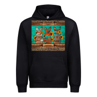 Foreset Green western easter bunnies Urban Hoodie - Jasminsmagicworld