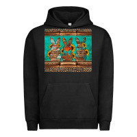 Pigment Black western easter bunnies Urban Hoodie - Jasminsmagicworld