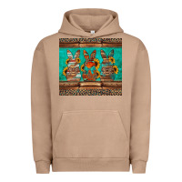 Pigment Burro western easter bunnies Urban Hoodie - Jasminsmagicworld