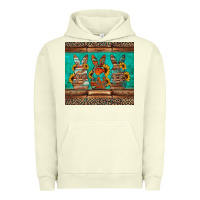 Pigment Pistachio western easter bunnies Urban Hoodie - Jasminsmagicworld