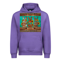 Tulip western easter bunnies Urban Hoodie - Jasminsmagicworld
