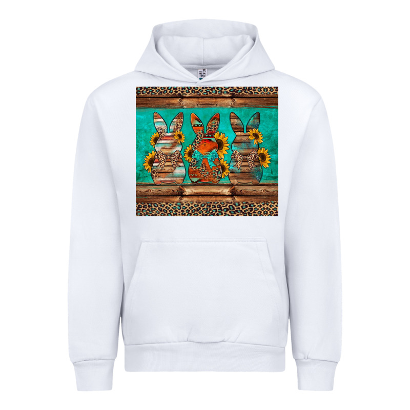 Western Easter Bunnies Urban Hoodie by Jasminsmagicworld | Teevron