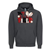 Smoke my heart is on that field baseball Zipper Hoodie - MaliasSmallBusiness