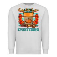 Dove Grey pumpkin spice everything Premium Sweatshirt - HRA Design Shop