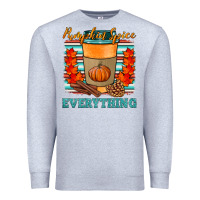 Heather Grey pumpkin spice everything Premium Sweatshirt - HRA Design Shop