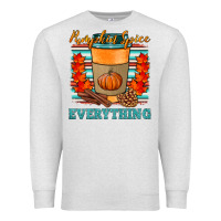 Oatmeal Heather pumpkin spice everything Premium Sweatshirt - HRA Design Shop