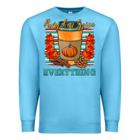 Ocean Blue pumpkin spice everything Premium Sweatshirt - HRA Design Shop