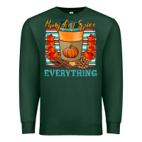 Sports Green pumpkin spice everything Premium Sweatshirt - HRA Design Shop