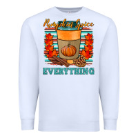 White pumpkin spice everything Premium Sweatshirt - HRA Design Shop