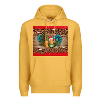 Mustard christmas trees gemstone Premium Hoodie - AdoDesignShop
